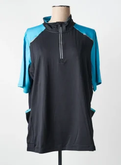 Top Sheego Noir Manches Courtes
