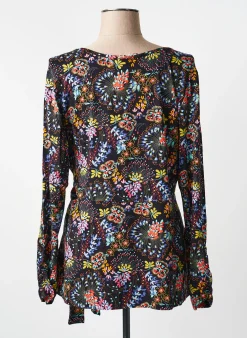 Top Sheego Noir Manches Longues
