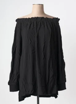 Top Sheego Noir Manches Longues