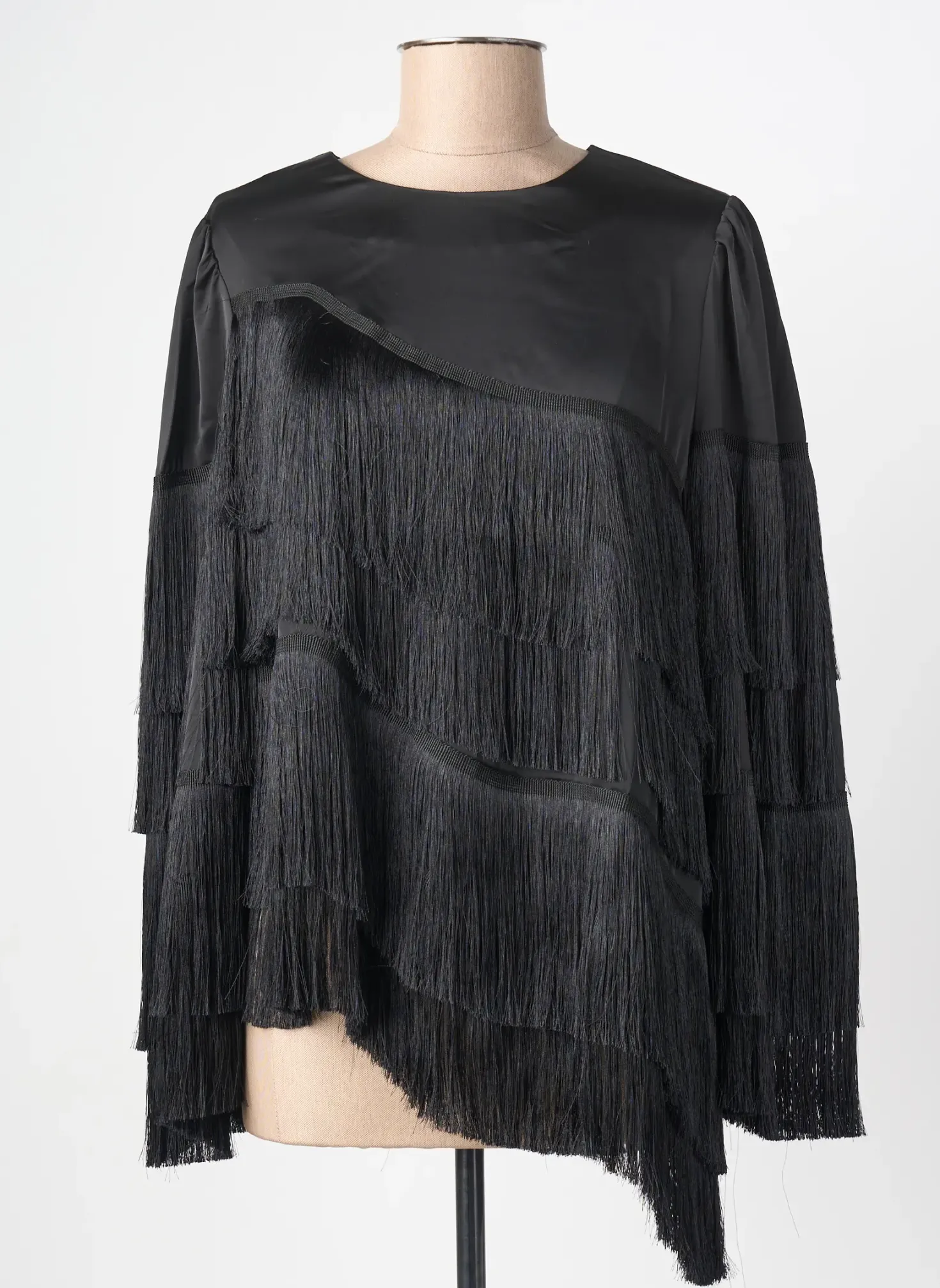Top Y.a.s Noir Manches Longues
