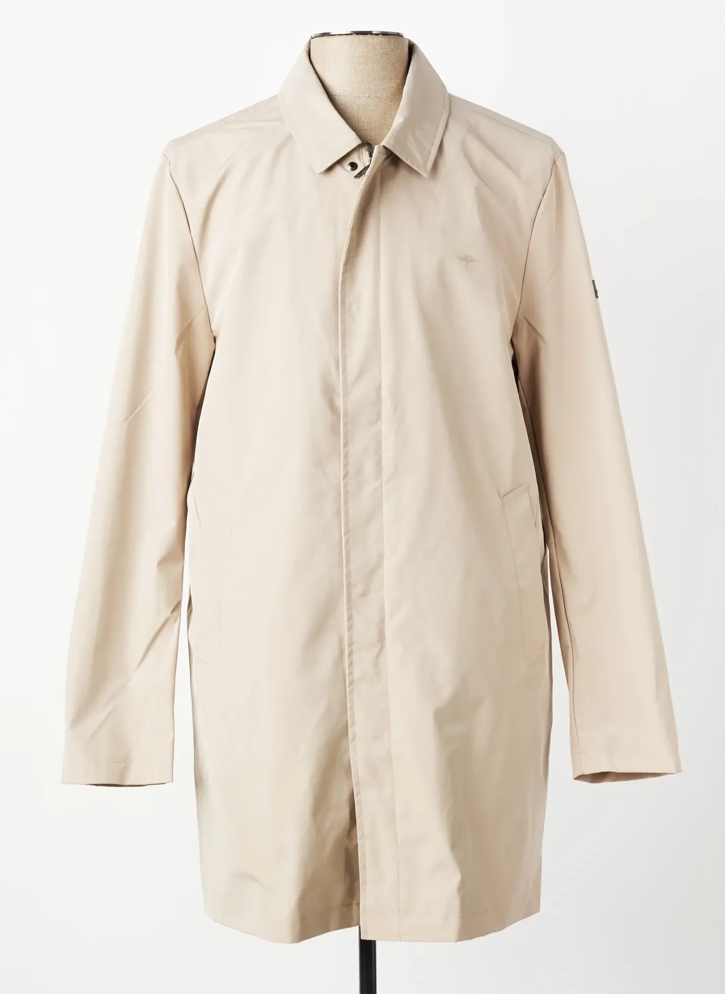 Trench Fynch-hatton Beige Sans Capuche