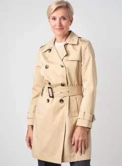 Trench Gerry Weber Beige Sans Capuche