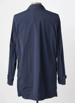 Trench Mason's Bleu Sans Capuche