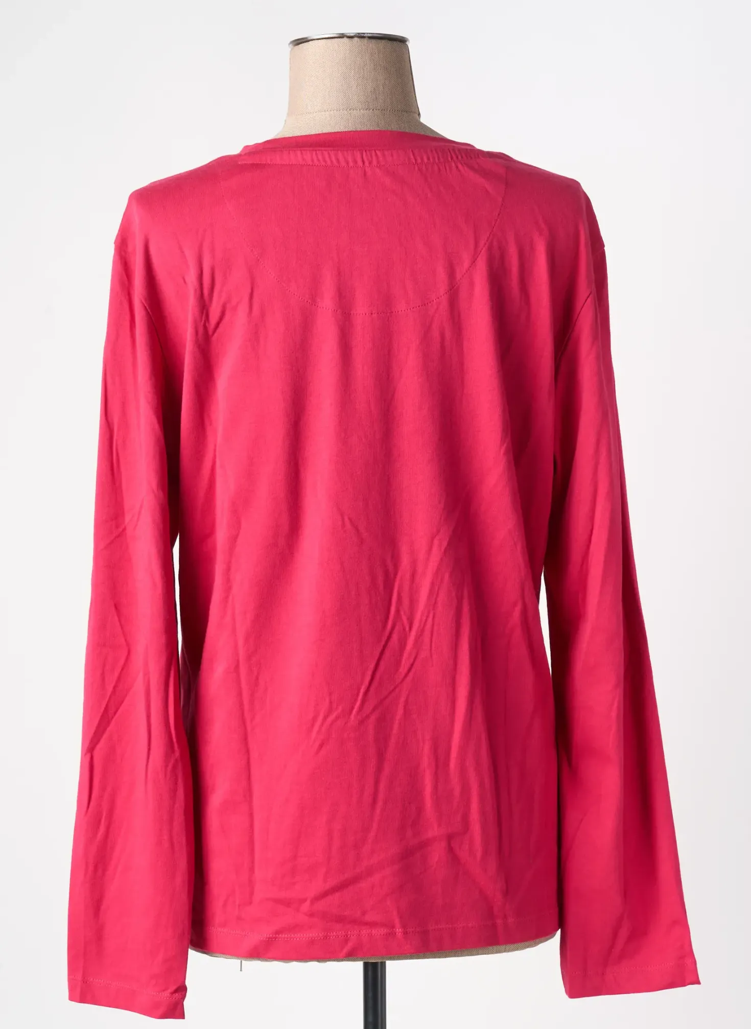 T-shirt Aeronautica Rose Manches Longues