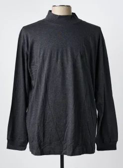 T-shirt Alan Red Gris Manches Longues