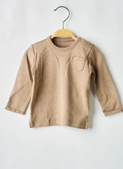 T-shirt Baby's Only Marron Manches Longues