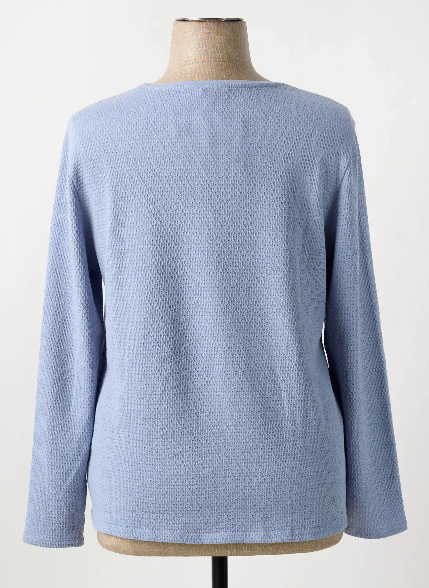 T-shirt Barbara Lebek Bleu Manches Longues