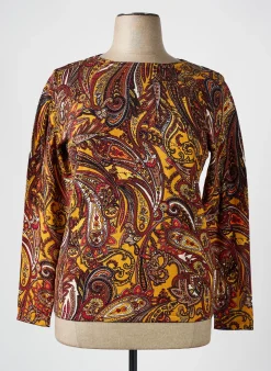 T-shirt Betty Barclay Jaune Manches Longues