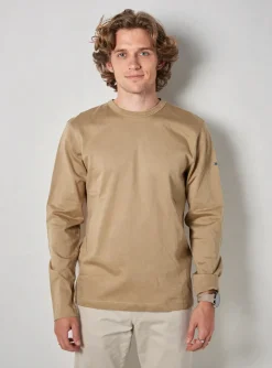 T-shirt Blend Of America Beige Manches Longues