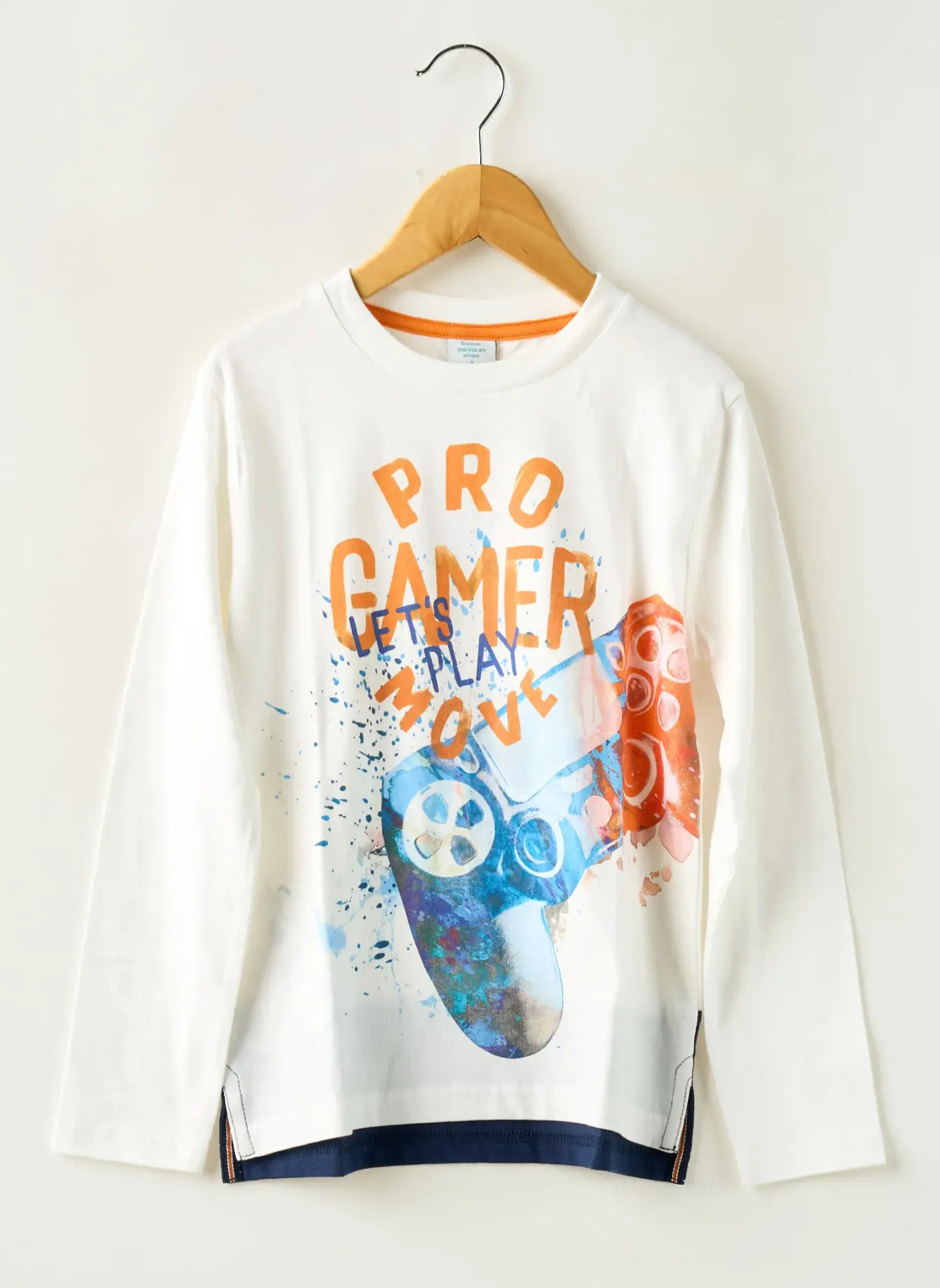 T-shirt Boboli Blanc Manches Longues