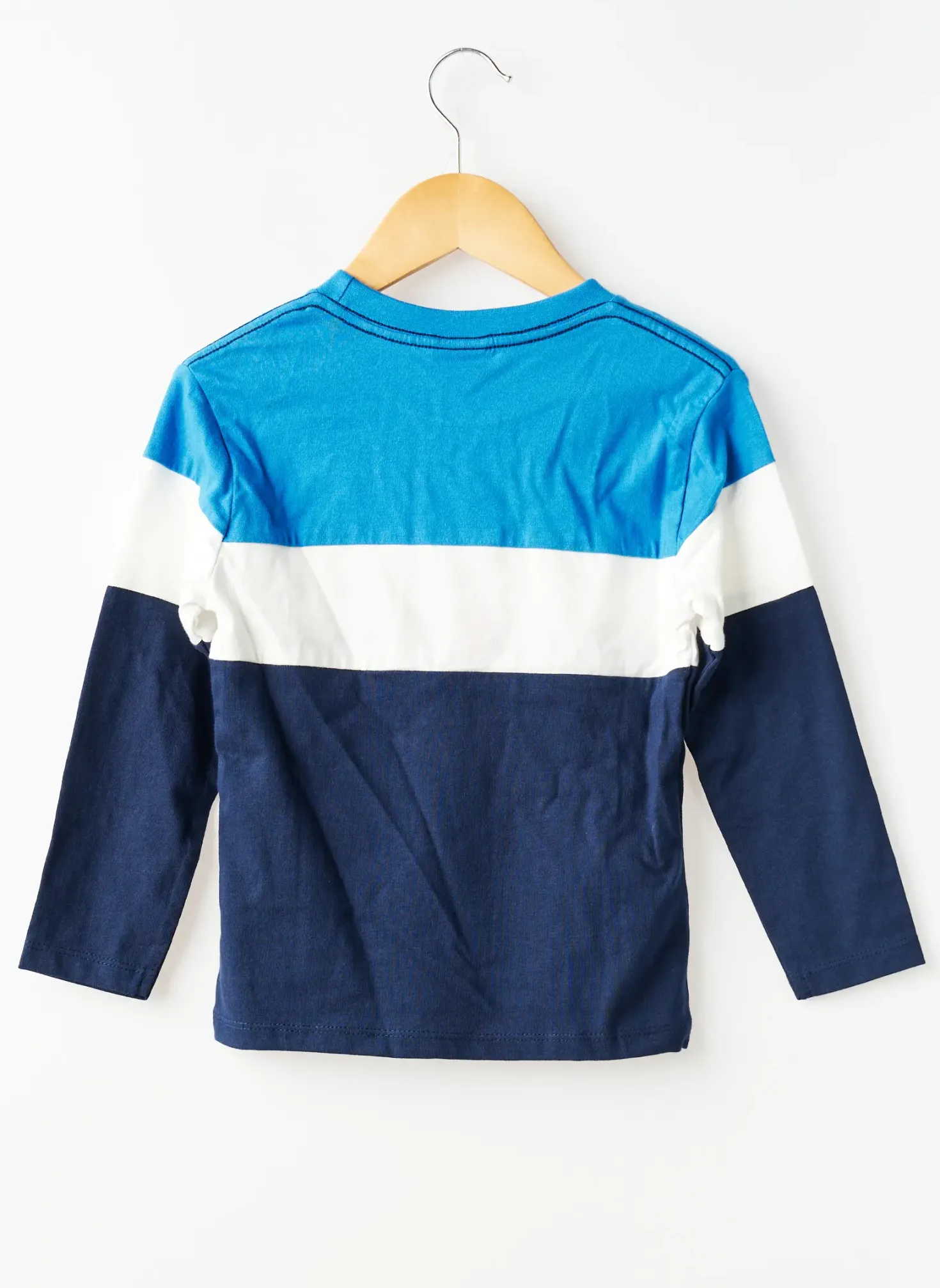 T-shirt Boboli Bleu Manches Longues