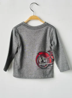T-shirt Boboli Gris Manches Longues