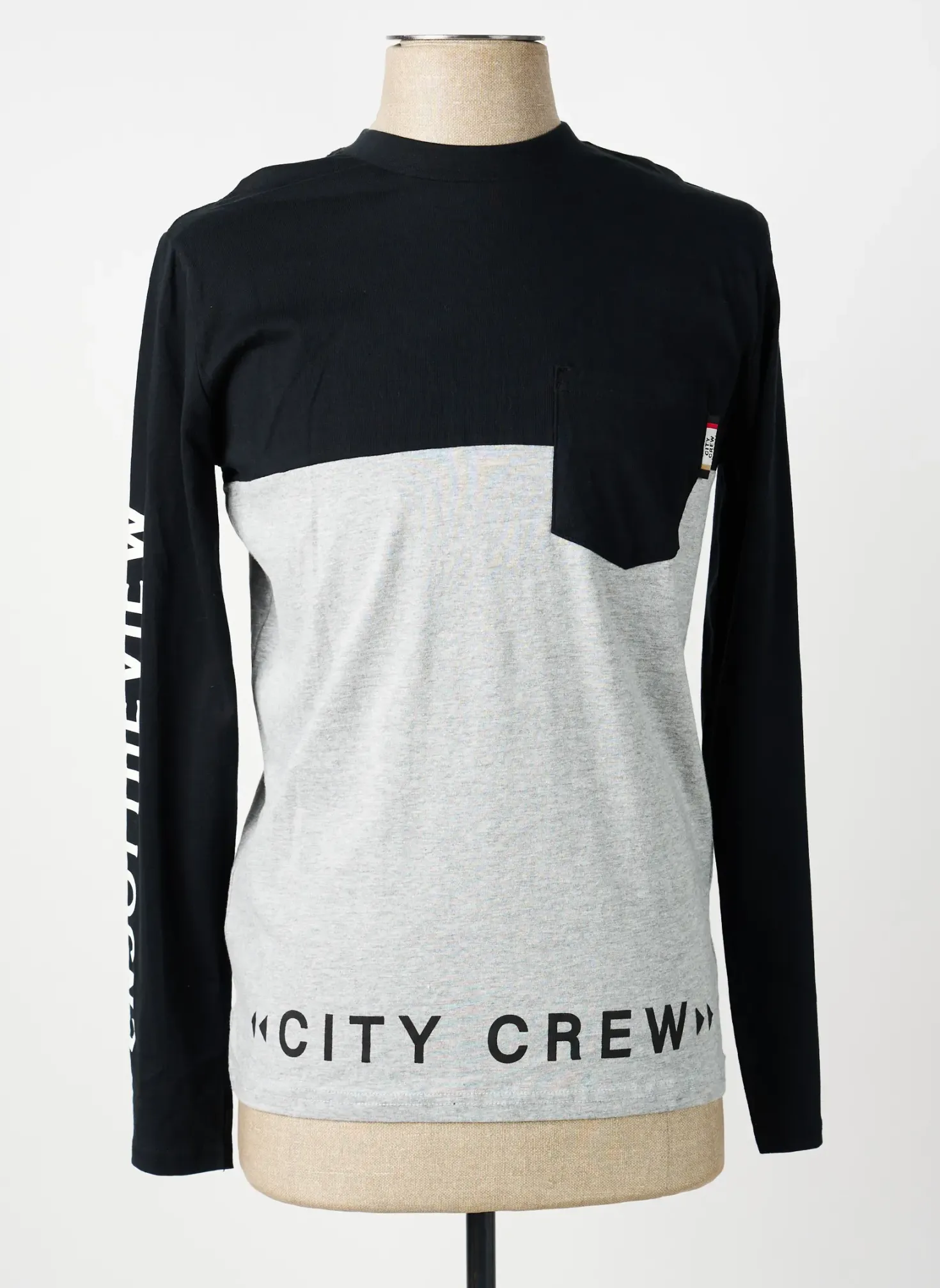 T-shirt Boboli Noir Manches Longues