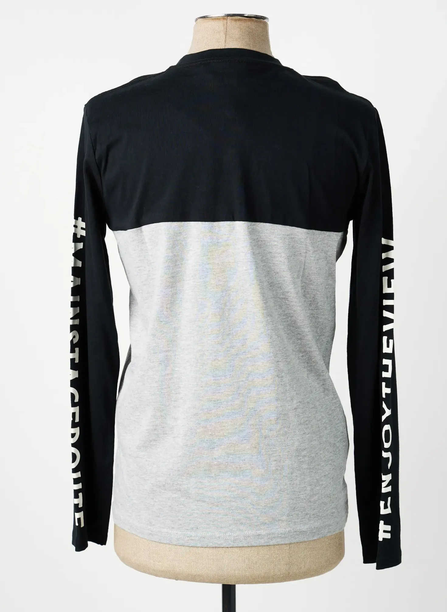 T-shirt Boboli Noir Manches Longues
