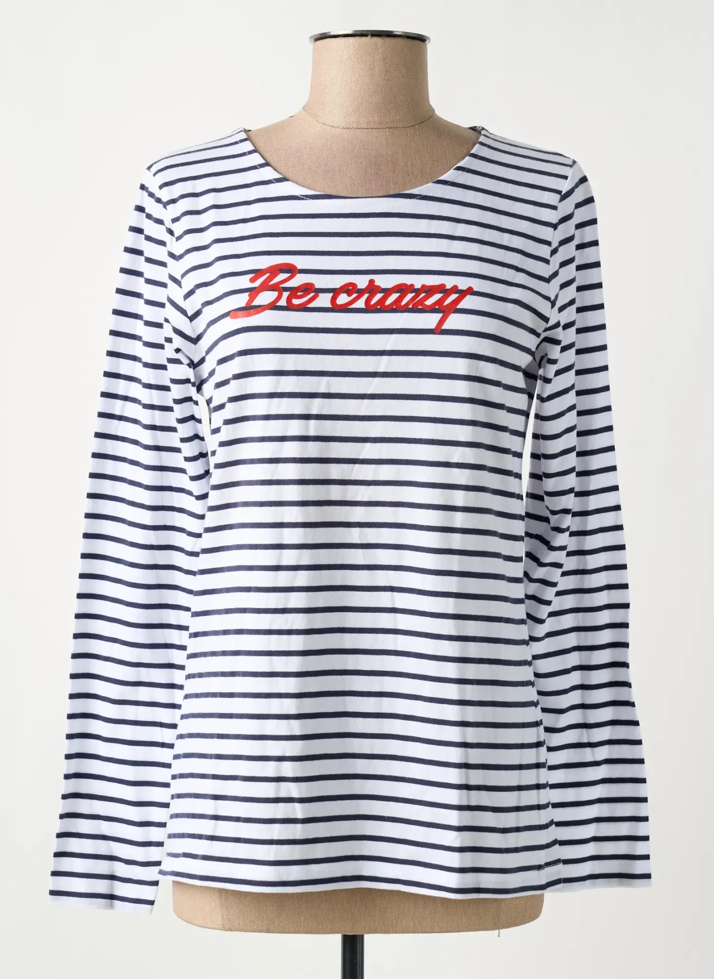 T-shirt Breizh Angel Bleu Manches Longues