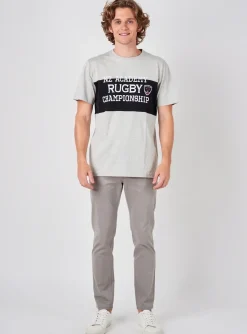T-shirt Camberabero Gris Manches Courtes