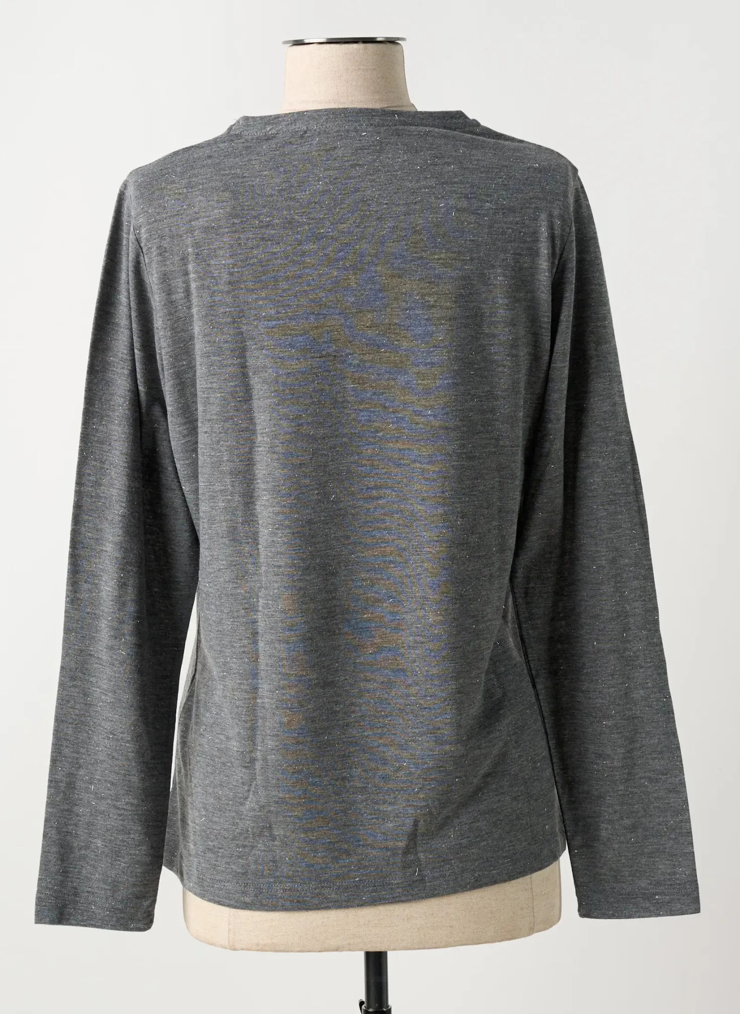 T-shirt Concept K Gris Manches Longues