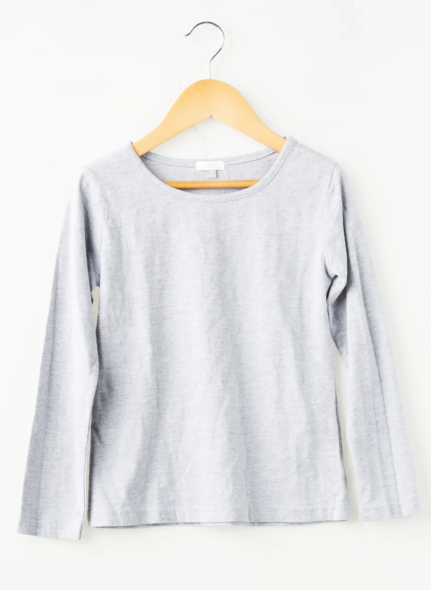 T-shirt Confetti Gris Manches Longues