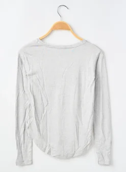 T-shirt Cymod Gris Manches Longues
