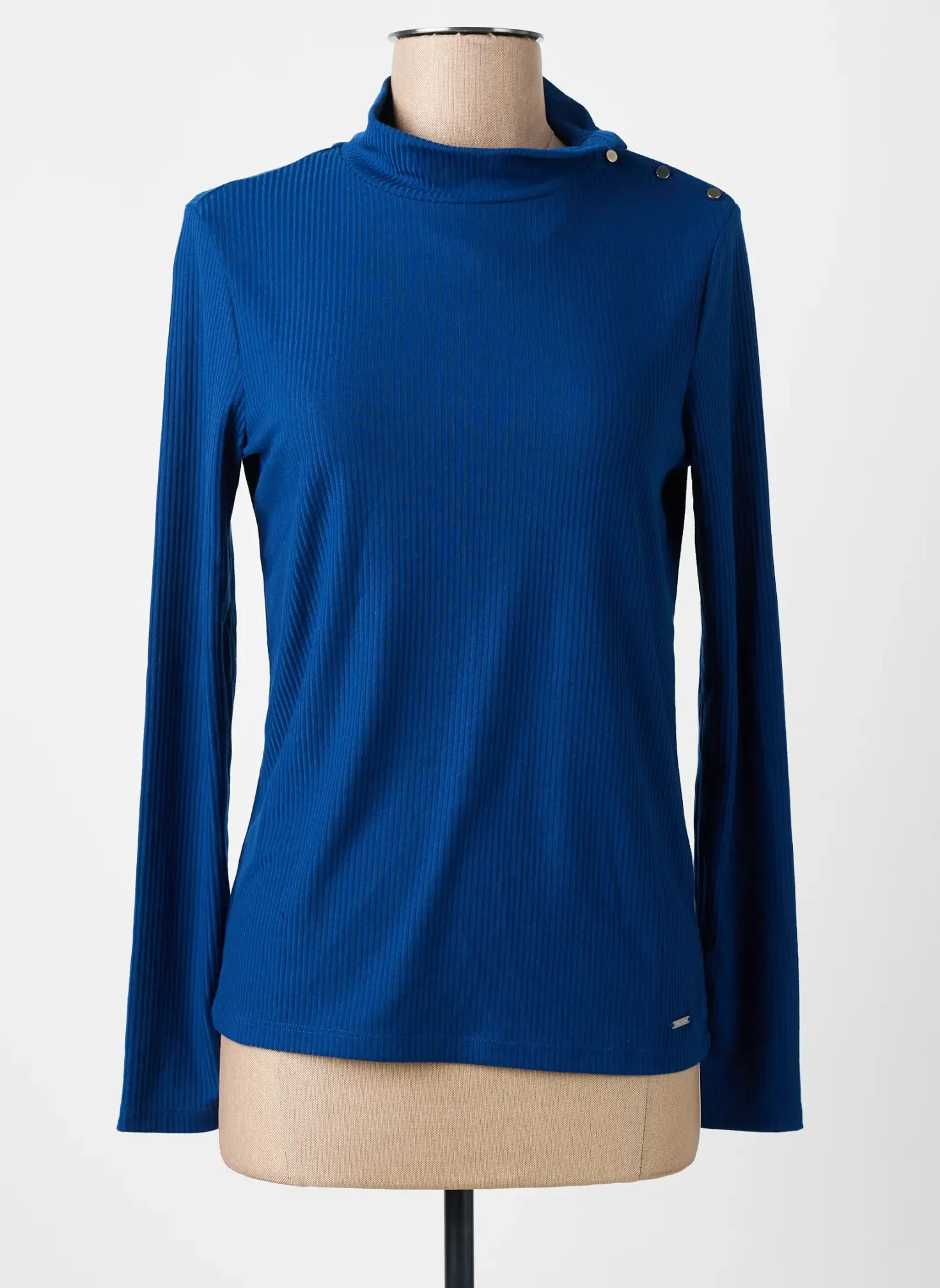 T-shirt Diane Laury Bleu Manches Longues