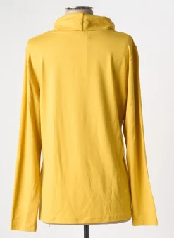 T-shirt Dolcezza Jaune Manches Longues