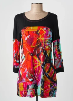 T-shirt Dolcezza Rouge Manches Longues