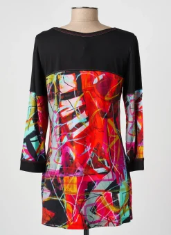 T-shirt Dolcezza Rouge Manches Longues