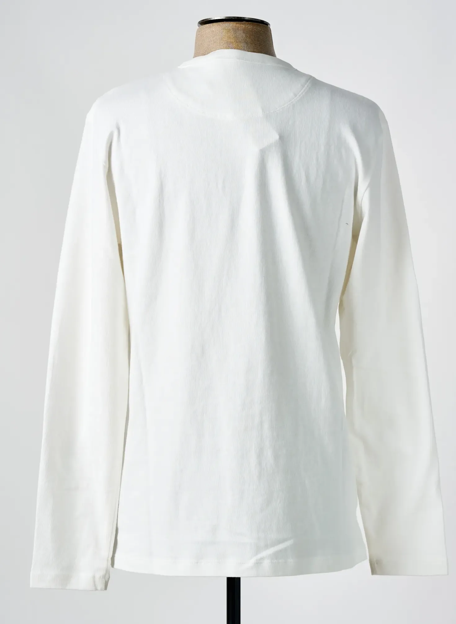T-shirt Esprit Blanc Manches Longues