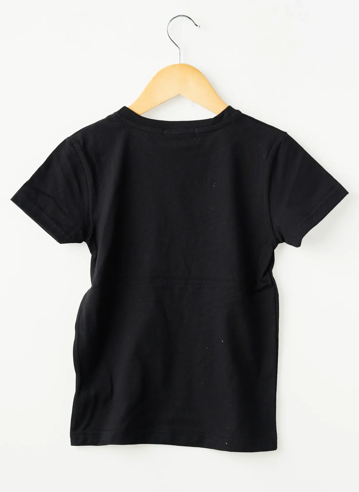 T-shirt Et D'emie Noir Manches Courtes