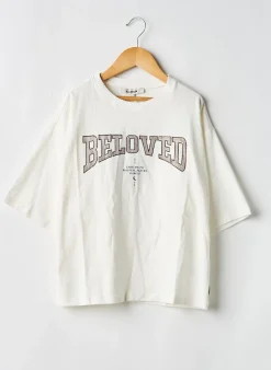 T-shirt Garcia Blanc