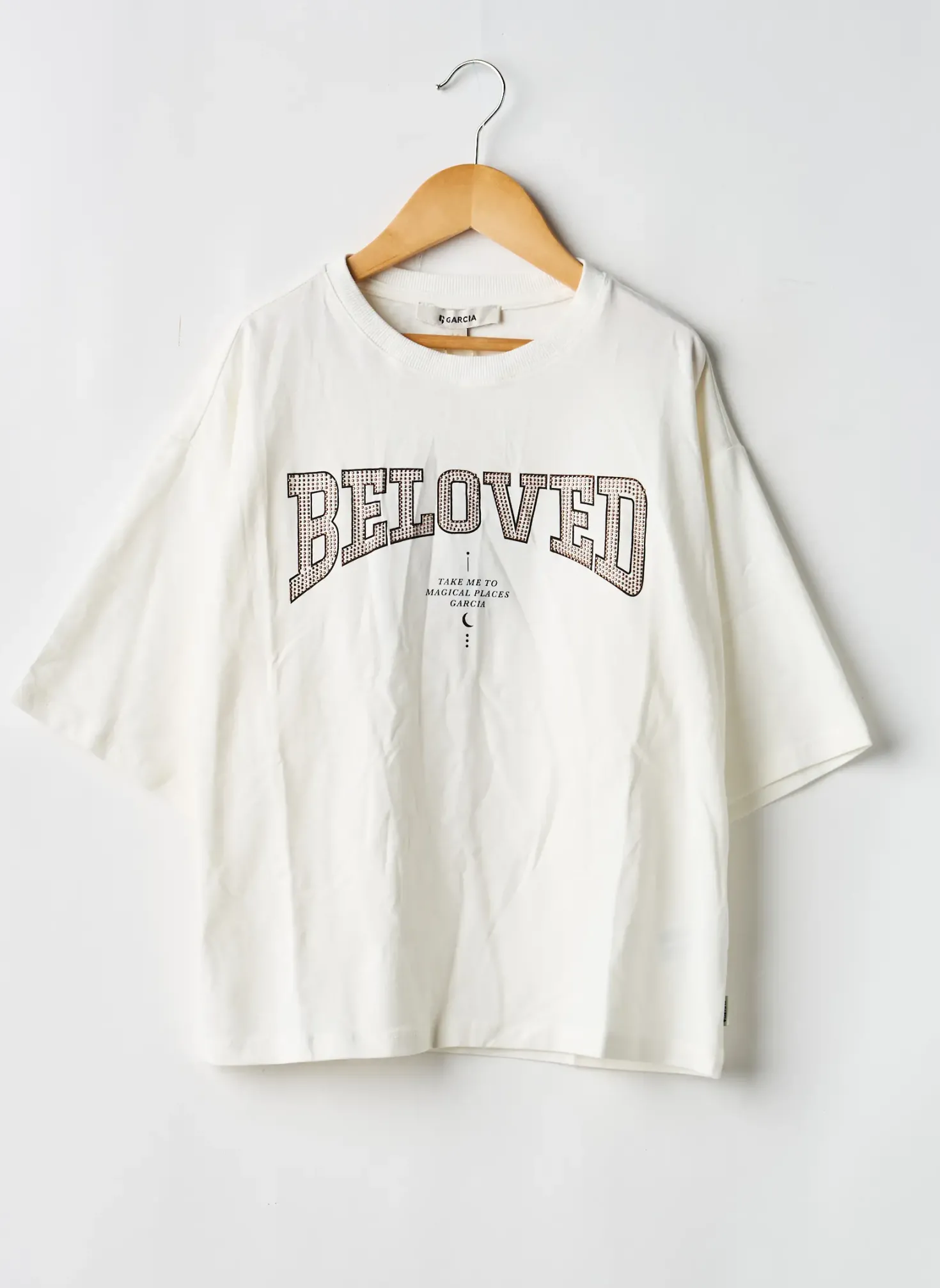 T-shirt Garcia Blanc