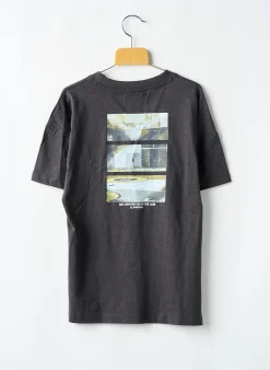 T-shirt Garcia Gris Manches Courtes