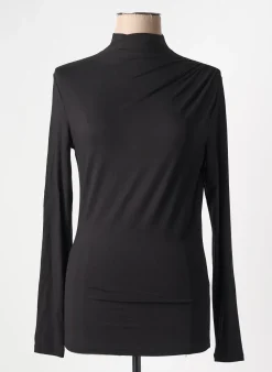 T-shirt Garcia Noir Manches Longues