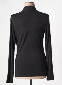 T-shirt Garcia Noir Manches Longues