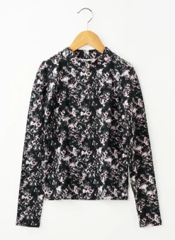 T-shirt Garcia Noir Manches Longues