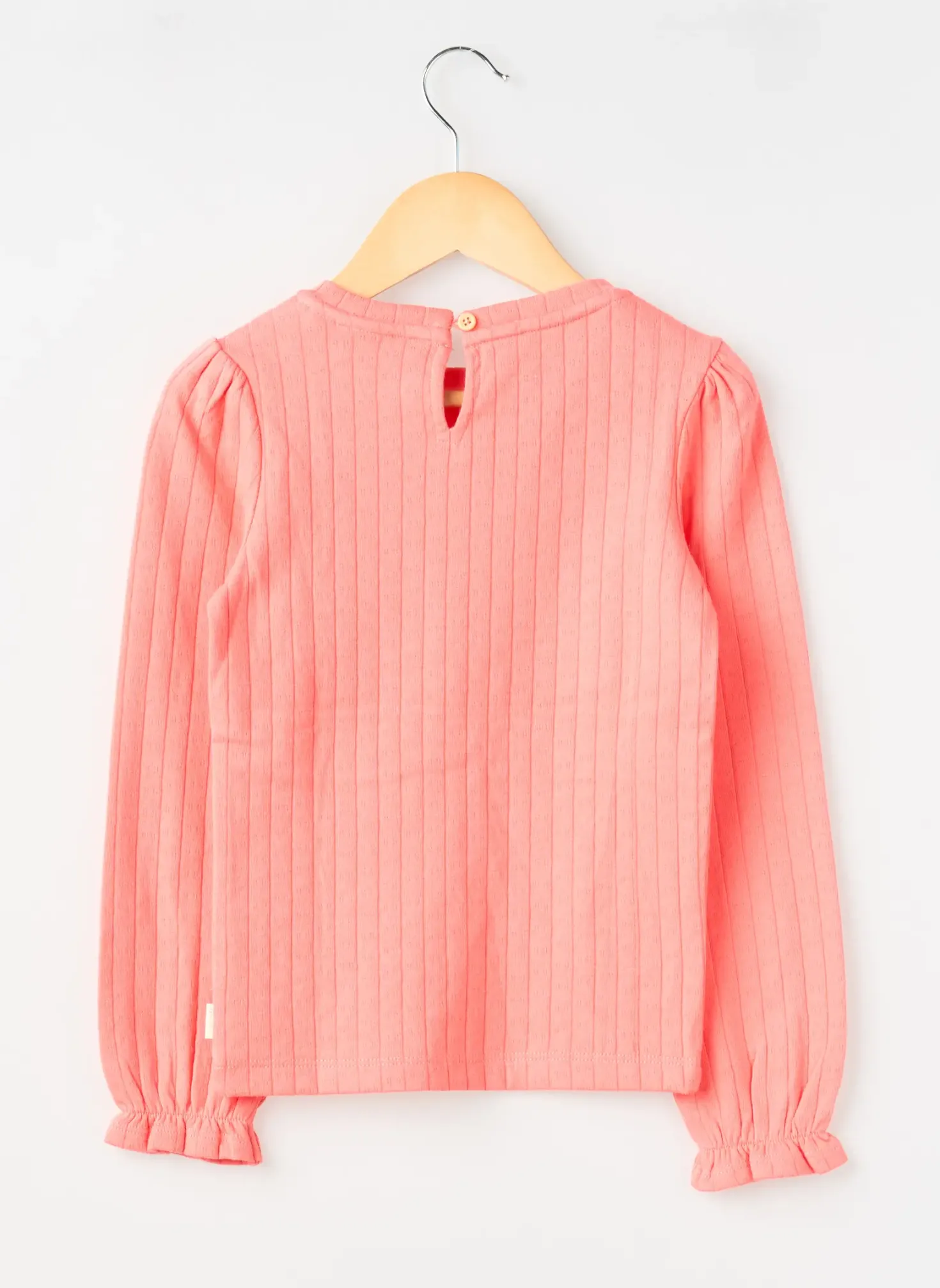 T-shirt Garcia Orange Manches Longues