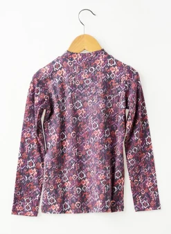 T-shirt Garcia Violet Manches Longues