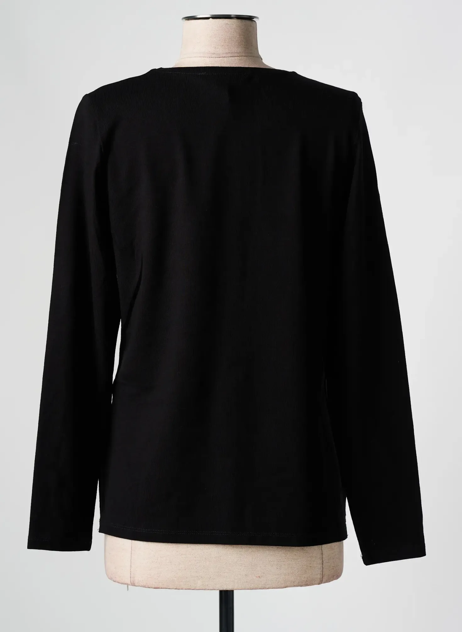 T-shirt Gregory Pat Noir Manches Longues