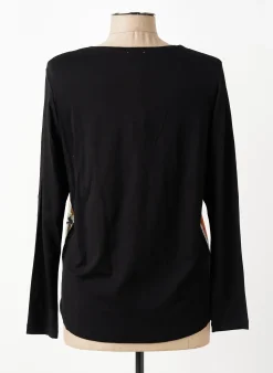 T-shirt Guy Dubouis Noir Manches Longues
