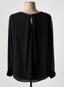 T-shirt Guy Dubouis Noir Manches Longues