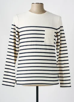 T-shirt Harris Wilson Beige Manches Longues