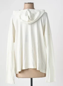 T-shirt High Blanc Manches Longues