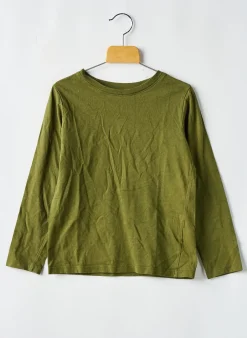 T-shirt H&m Vert Manches Longues