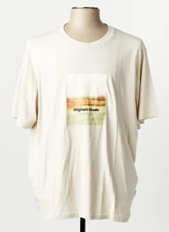 T-shirt Jack & Jones Beige