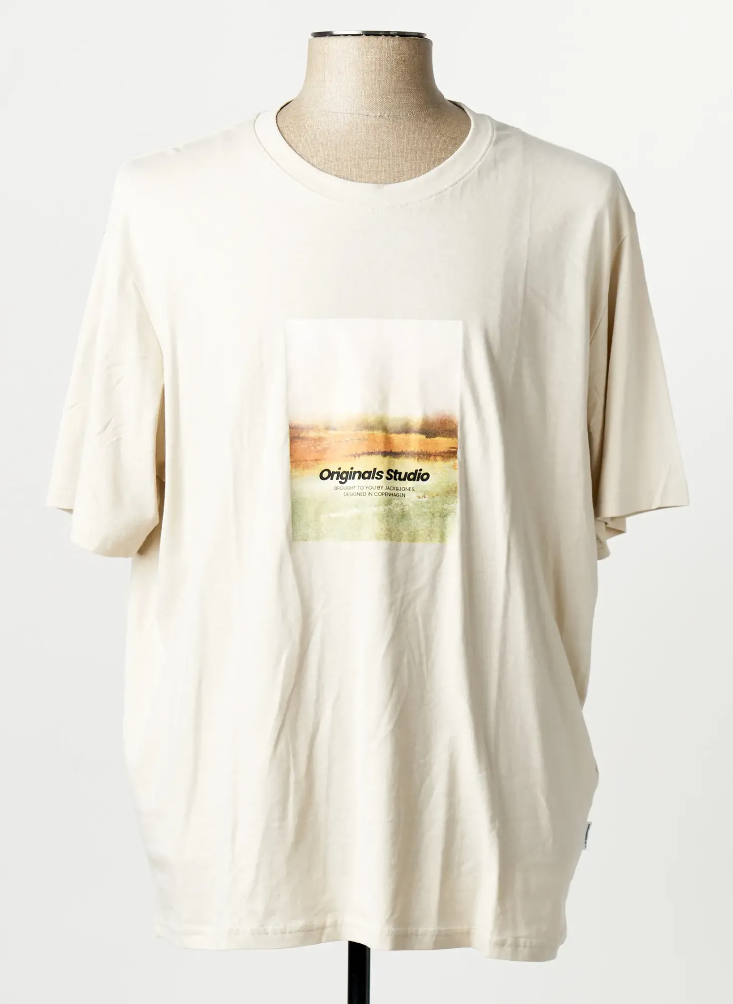 T-shirt Jack & Jones Beige
