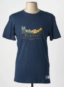 T-shirt Jack & Jones Bleu