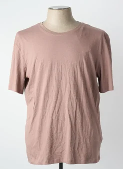 T-shirt Jack & Jones Marron Manches Courtes