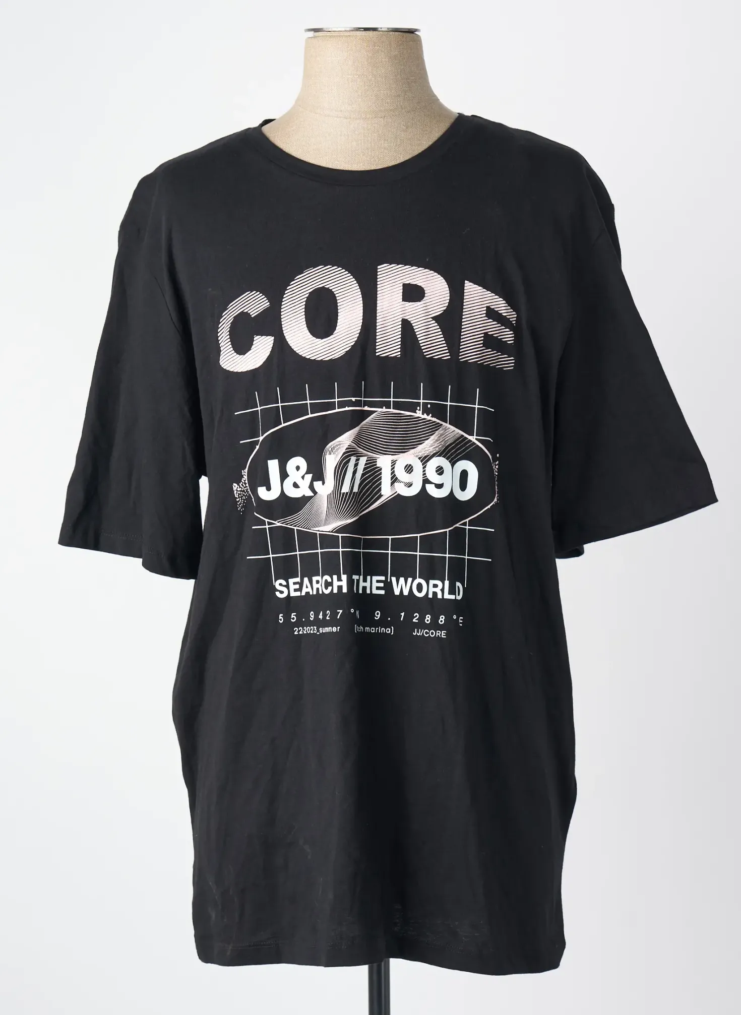T-shirt Jack & Jones Noir