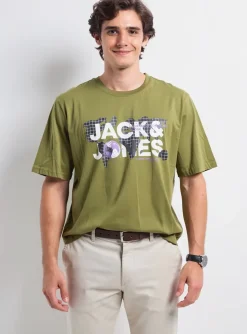 T-shirt Jack & Jones Vert