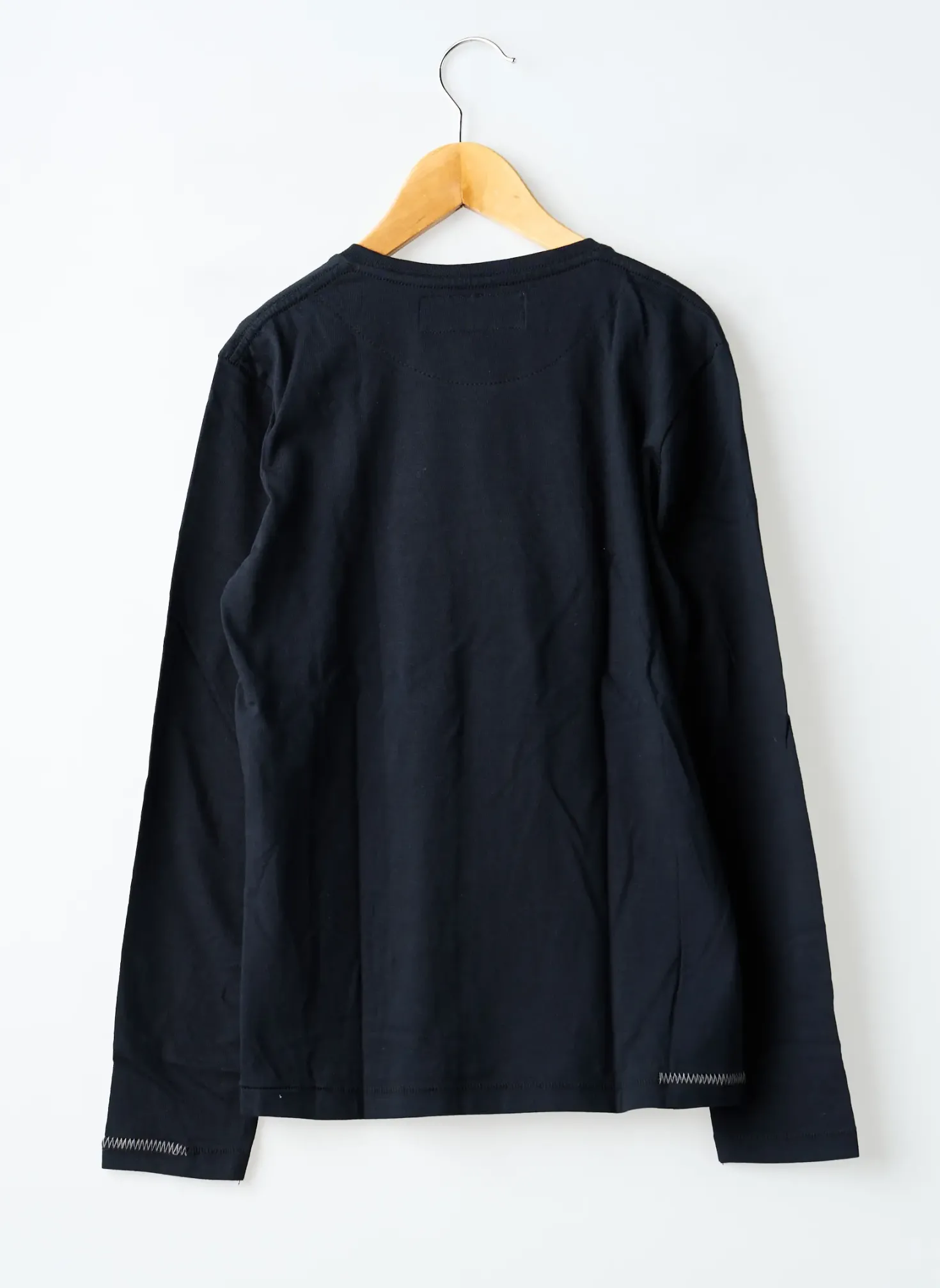 T-shirt Kaporal Noir Manches Longues